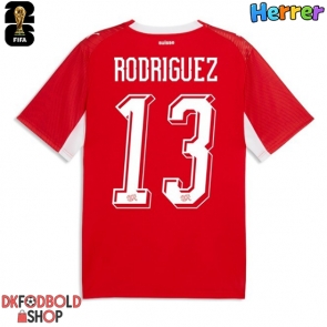 Schweiz Ricardo Rodriguez #13 Hjemmebanetrøje VM 2026 Kort ærmer